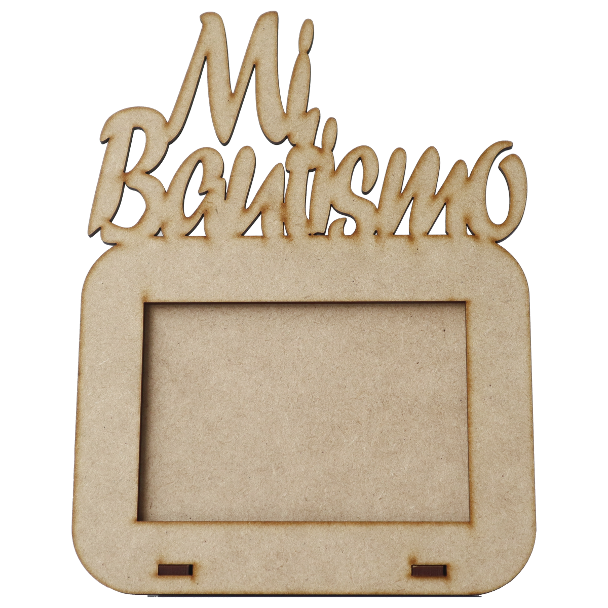 🕊️ Porta Retrato MDF "Mi Bautismo" – Recuerdo Especial 🍼 10pz RB41