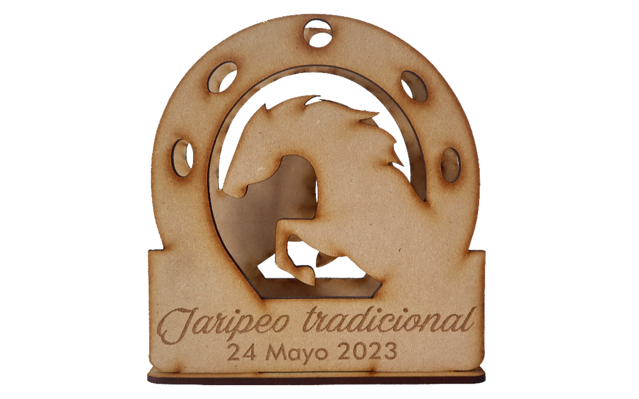 🐴🤠 Servilletero Jaripeo Personalizado | Recuerdo Vaquero con Fecha y Diseño de Caballo 12pz UE03