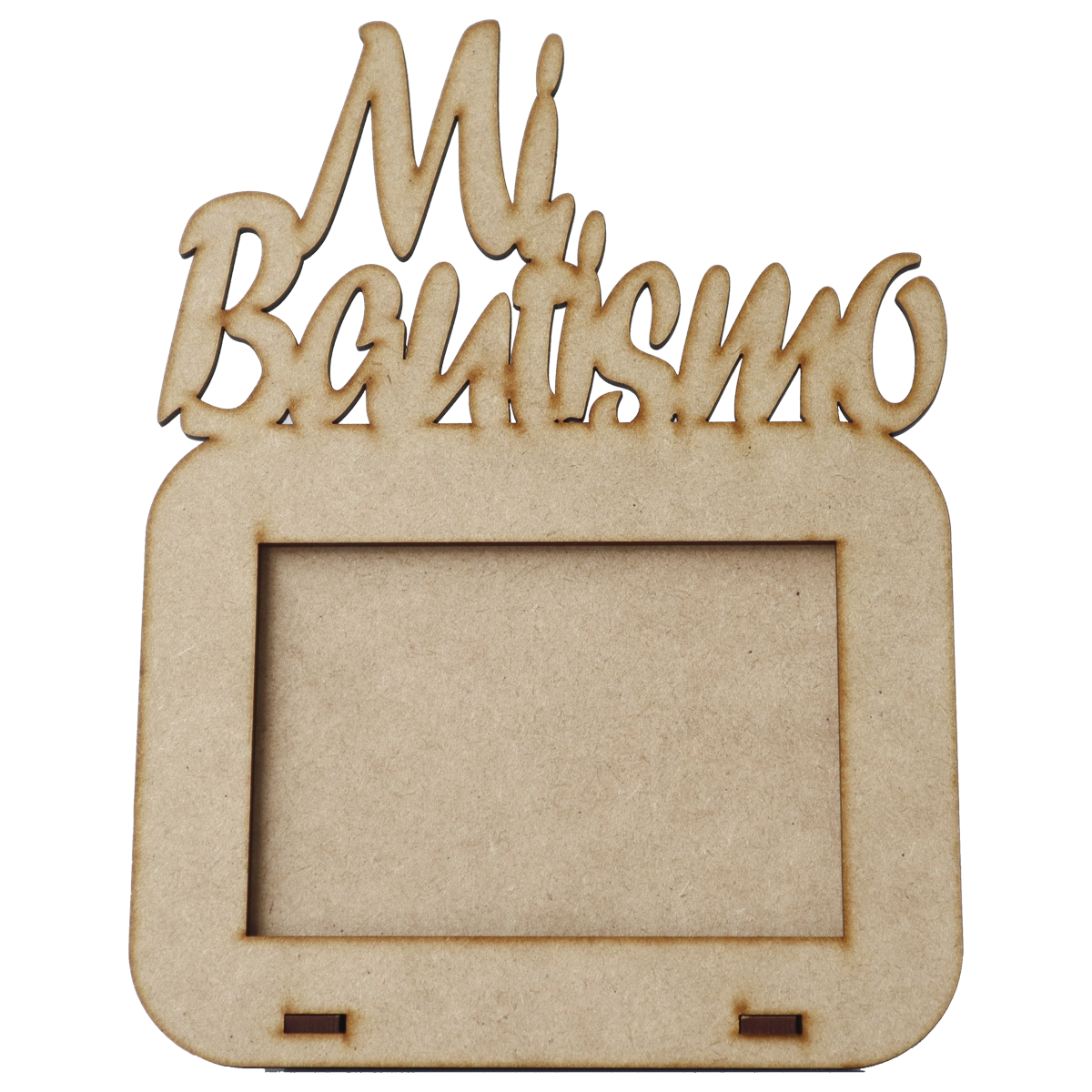 🕊️ Porta Retrato MDF "Mi Bautismo" – Recuerdo Especial 🍼 10pz RB41