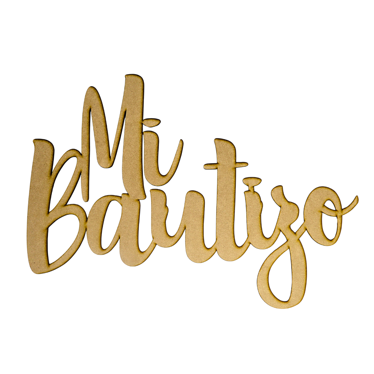 🕊️✨ Letrero "Mi Bautizo" en MDF | Decoración para Eventos Religiosos 🎉 80x60cm 10pz RB127