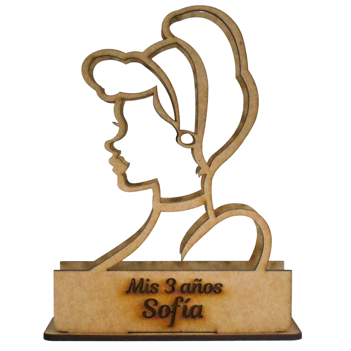 👸 Servilletero de Princesa Personalizado – Cumpleaños Infantil 🎂✨ 12pz UE36