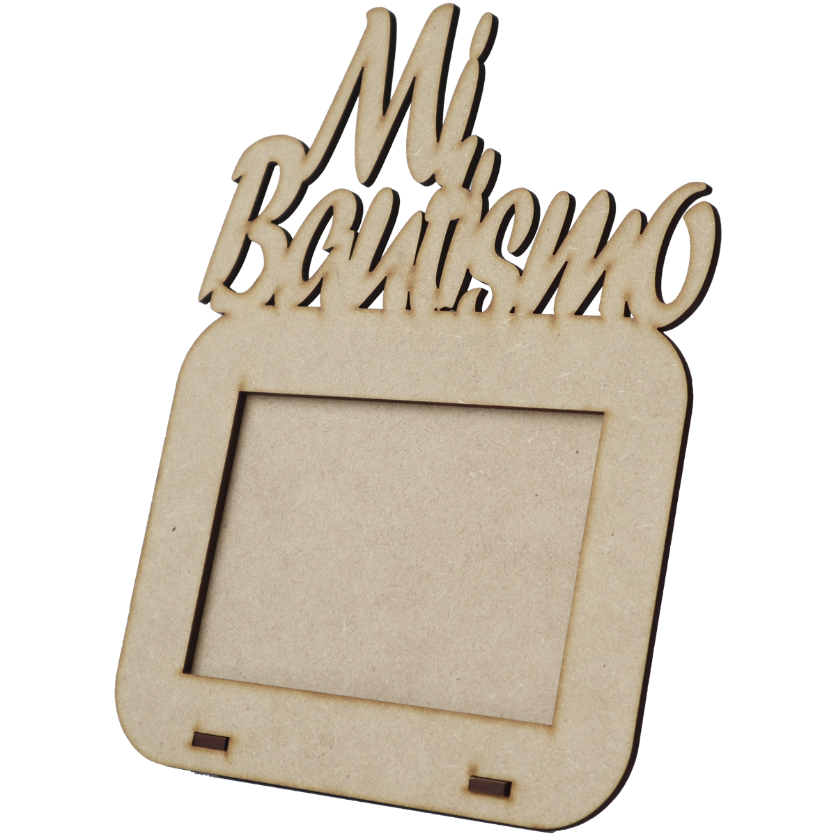 🕊️ Porta Retrato MDF "Mi Bautismo" – Recuerdo Especial 🍼 10pz RB41