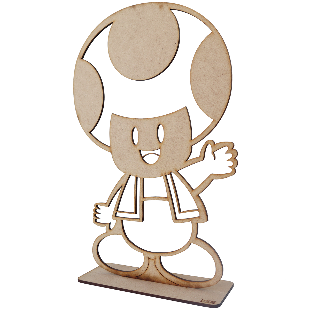 10 Recuerdos Mario Bross Hongo Toad Baby Shower Rb07