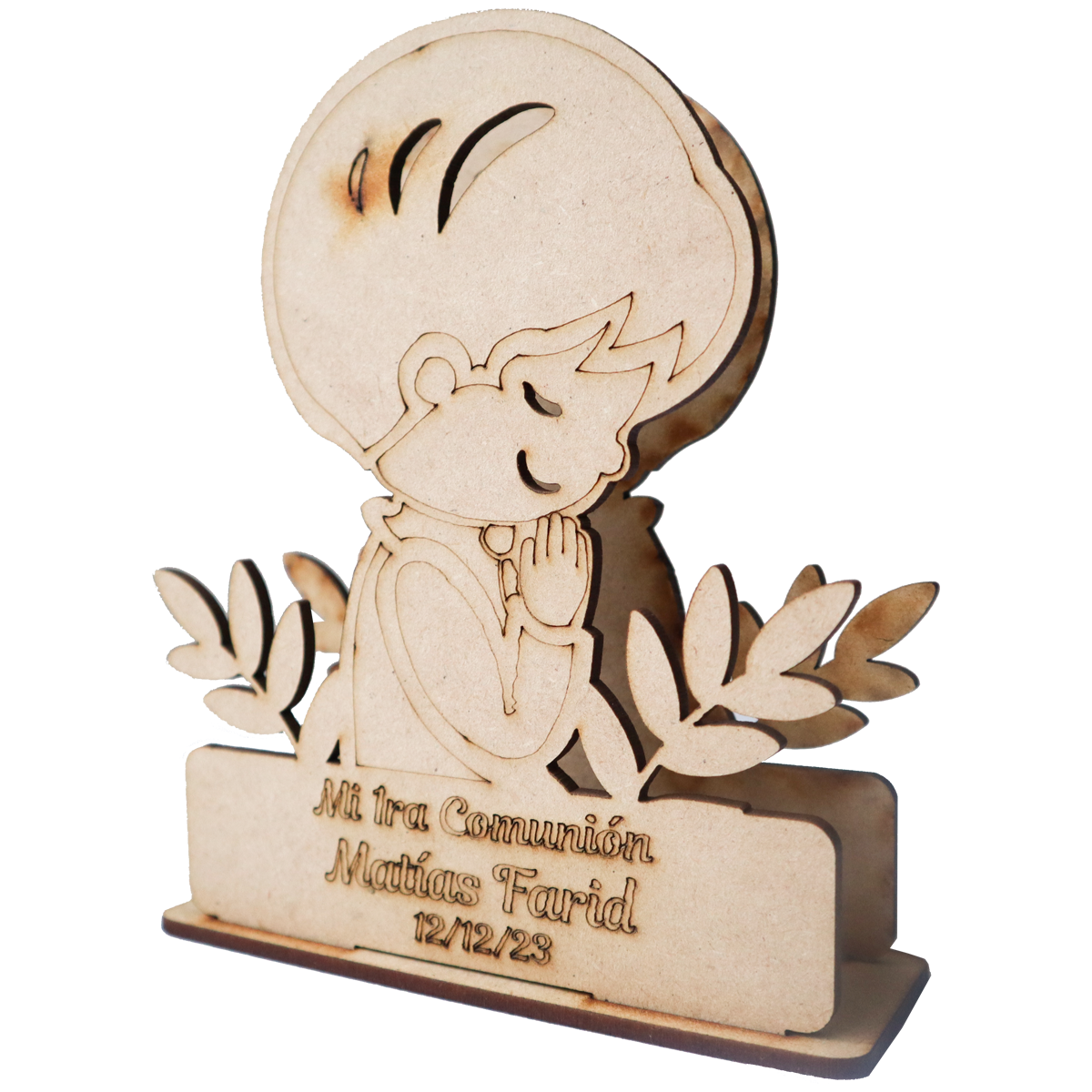 🙏 Servilletero de Primera Comunión – Niño Orando 🙏 12pz UE15