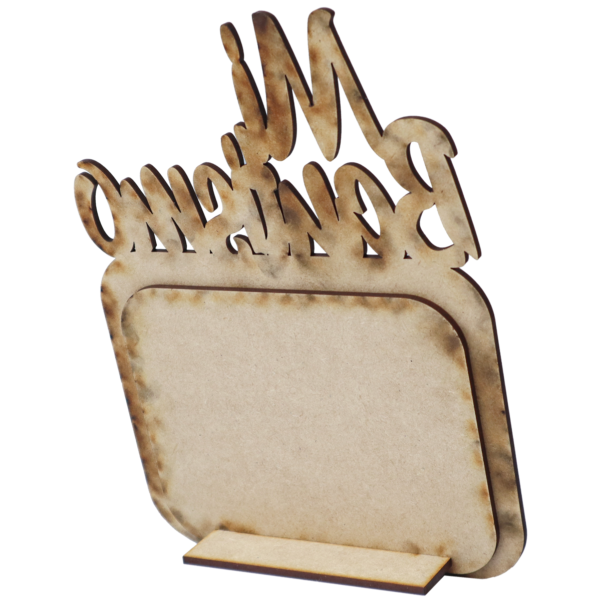 🕊️ Porta Retrato MDF "Mi Bautismo" – Recuerdo Especial 🍼 10pz RB41