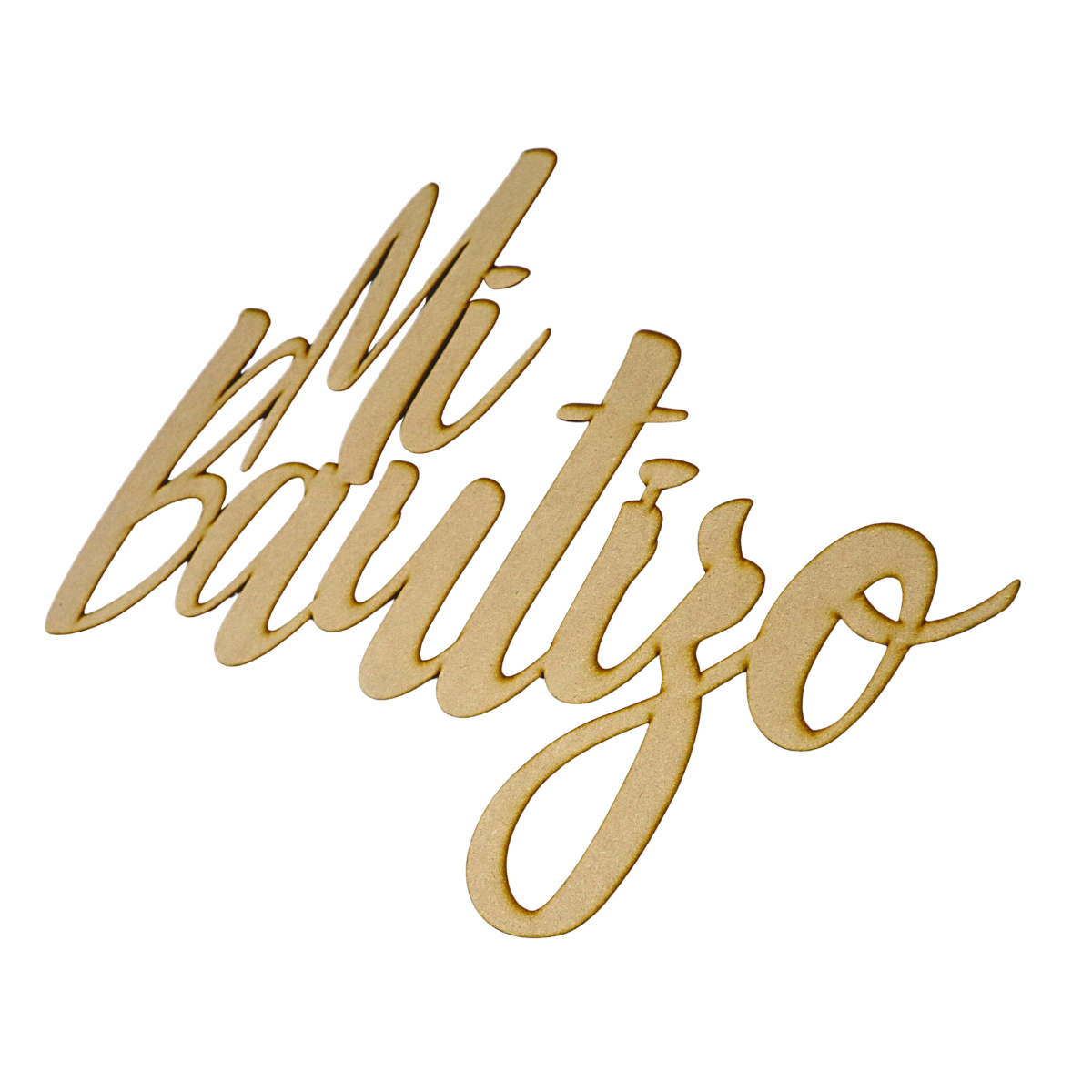 🕊️✨ Letrero "Mi Bautizo" en MDF | Decoración para Eventos Religiosos 🎉 80x60cm 10pz RB127