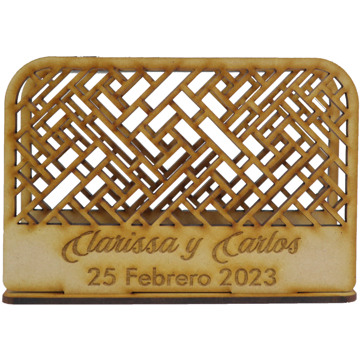 🧡 Servilletero Personalizado – Diseño Geométrico Elegante 🧡 12pz UE30