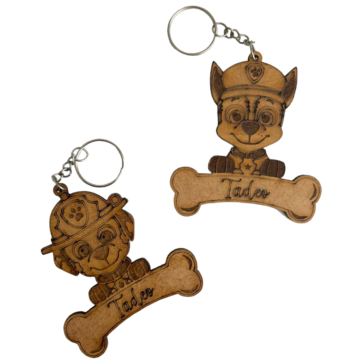 🐾🔑 Llaveros Perritos Personalizados | Huesito con Nombre 🐶✨ 30pz RB119
