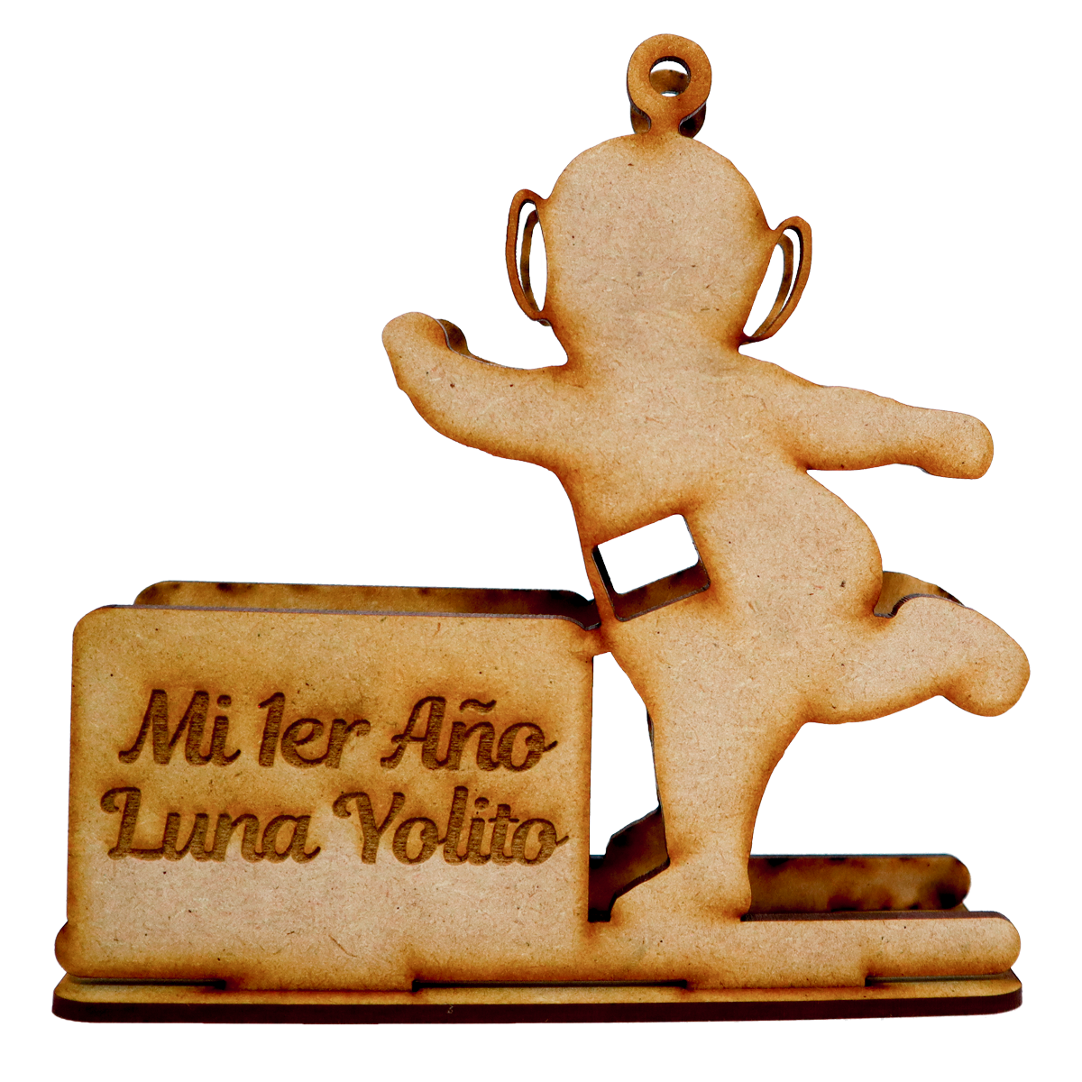 🎉 Servilletero Personalizado – Mi 1er Año (Diseño Inspirado en Personaje Infantil) 🍼✨ 12pz UE34