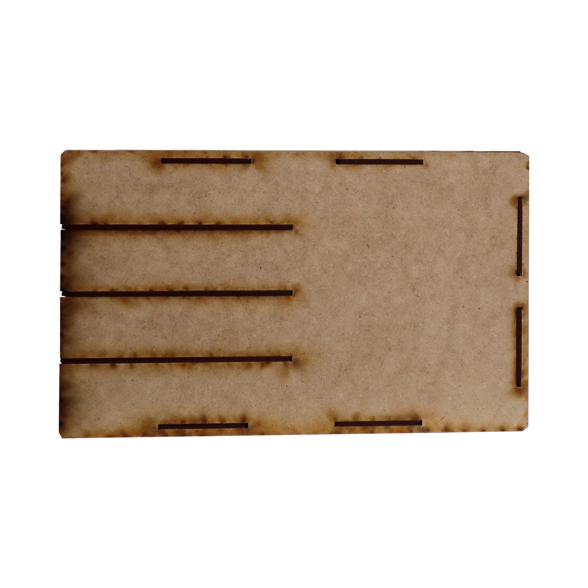 📄✨ Organizador horizontal de hojas tamaño carta con 10 compartimentos – MDF 3 mm 📚 OE25