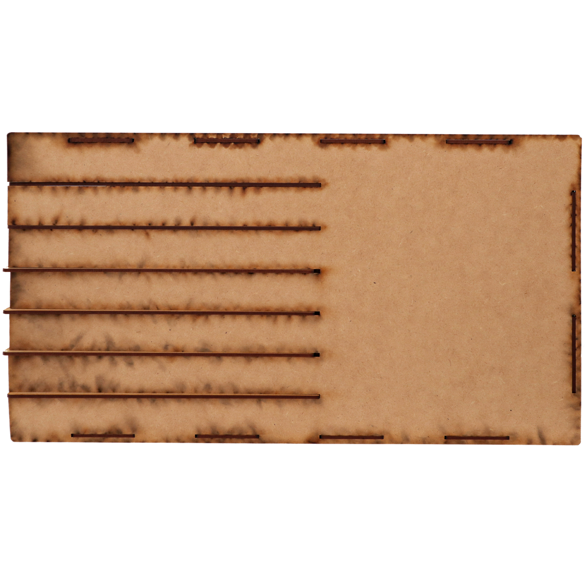 🗂️✨ Organizador vertical de hojas tamaño carta con 8 niveles – MDF 3 mm 📚 OE24
