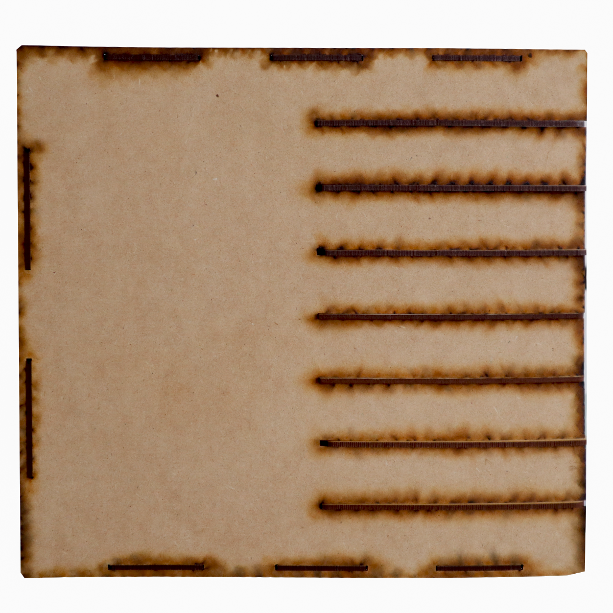 📄✨ Organizador de hojas tamaño carta con 20 compartimentos horizontales – MDF 3 mm 📚 OE26