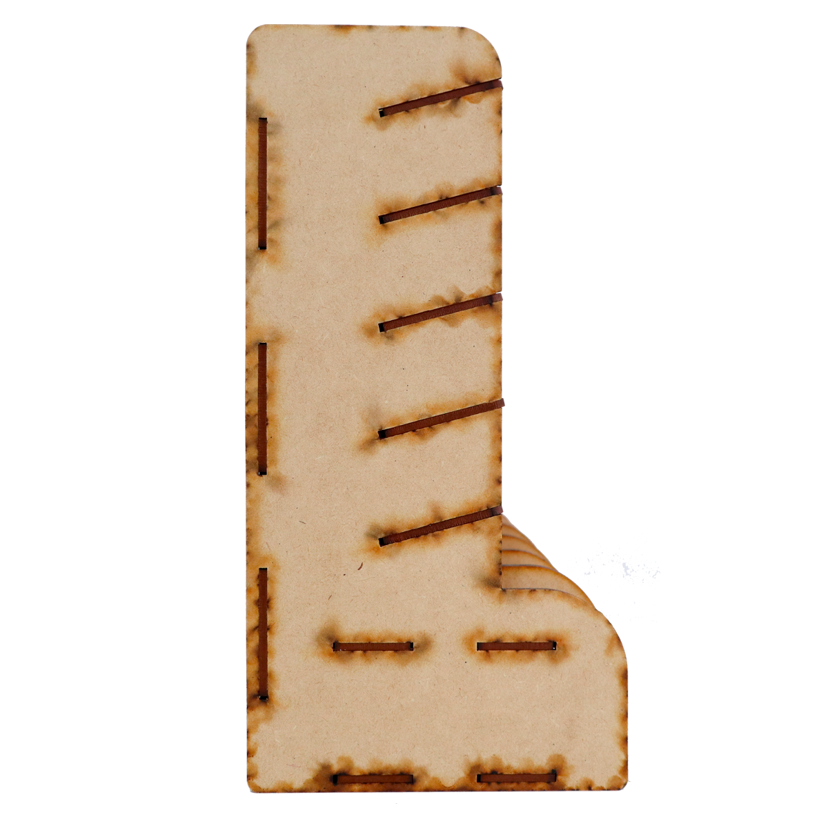 📚 Organizador Vertical de Escritorio con 10 Compartimentos – MDF Organizador de Plumones con Compartimentos – Ideal para Escritorio OE05