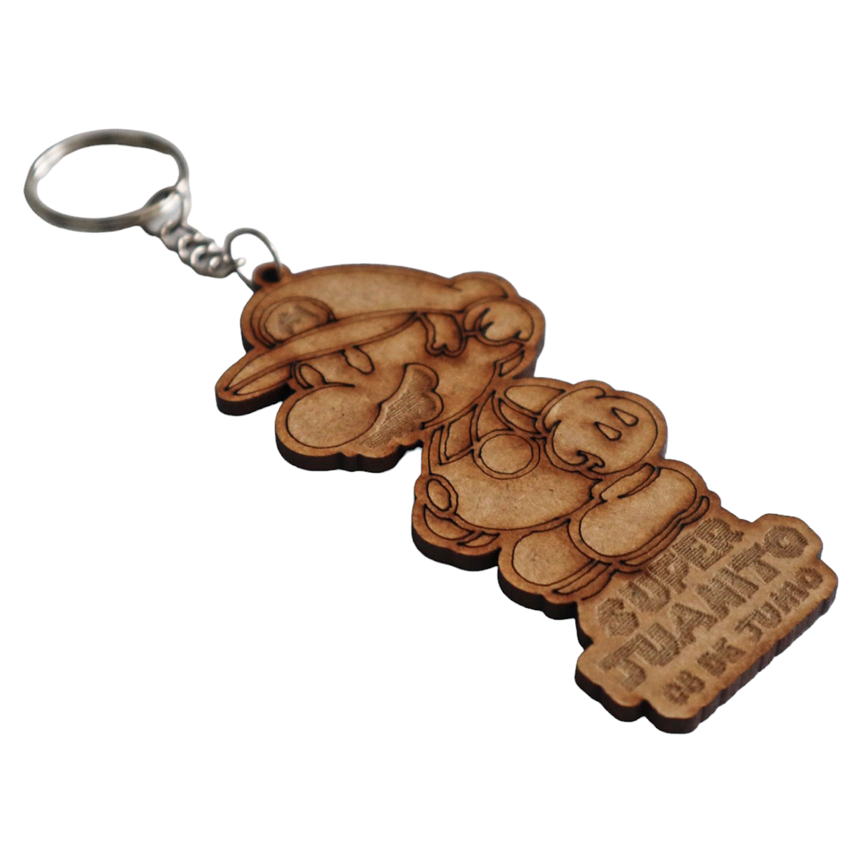🍄🎮 Llavero Gamer Personalizado | Estilo Mario Bros con Nombre y Fecha 🔑✨ 30pz RB123