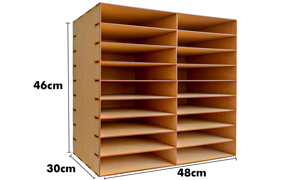 🗂️ Organizador Vertical para Hojas Tamaño Carta OE12