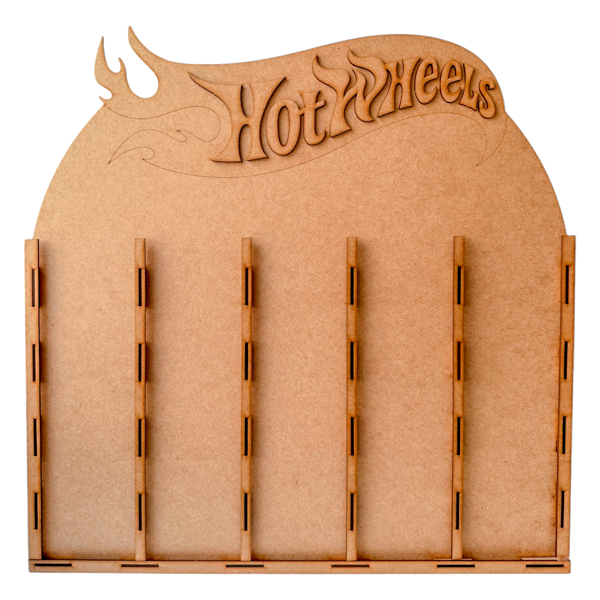 🔥🚗 Organizador Hot Wheels en MDF – Exhibidor Vertical para Paquetes Cerrados 🚗🔥 OE39