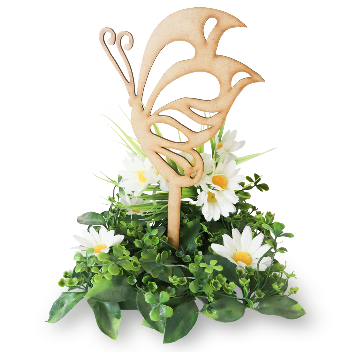 🦋 Centro de Mesa Mariposa para XV Años – Elegancia Natural en MDF 🌸 10pz RB74