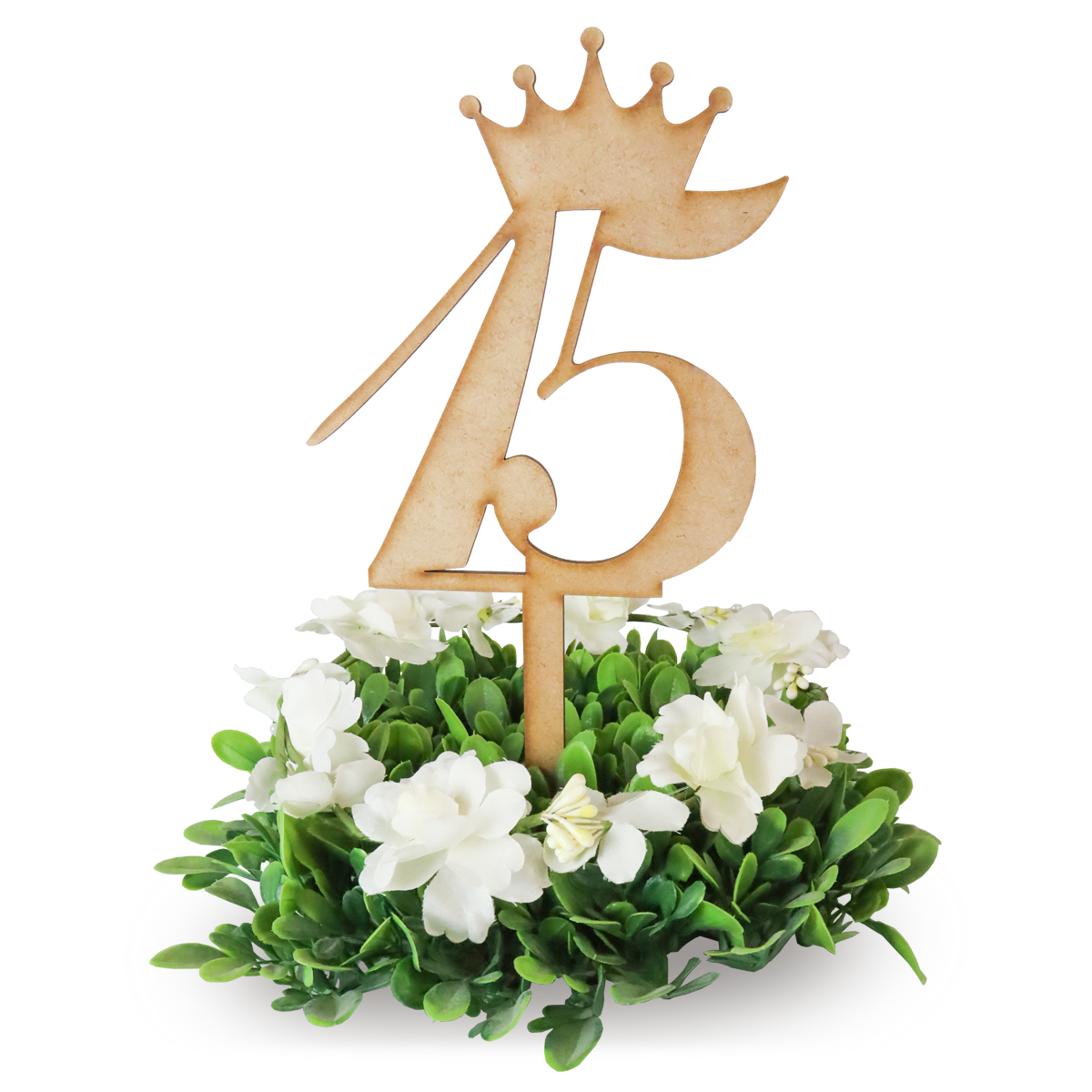 🦋 Centro de Mesa Mariposa para XV Años – Elegancia Natural en MDF 🌸 10pz RB74