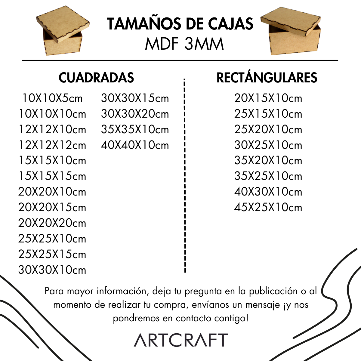 📦✨ Caja rectangular de MDF personalizable – Ideal para regalos, recuerdos y más 🎁 Co11B