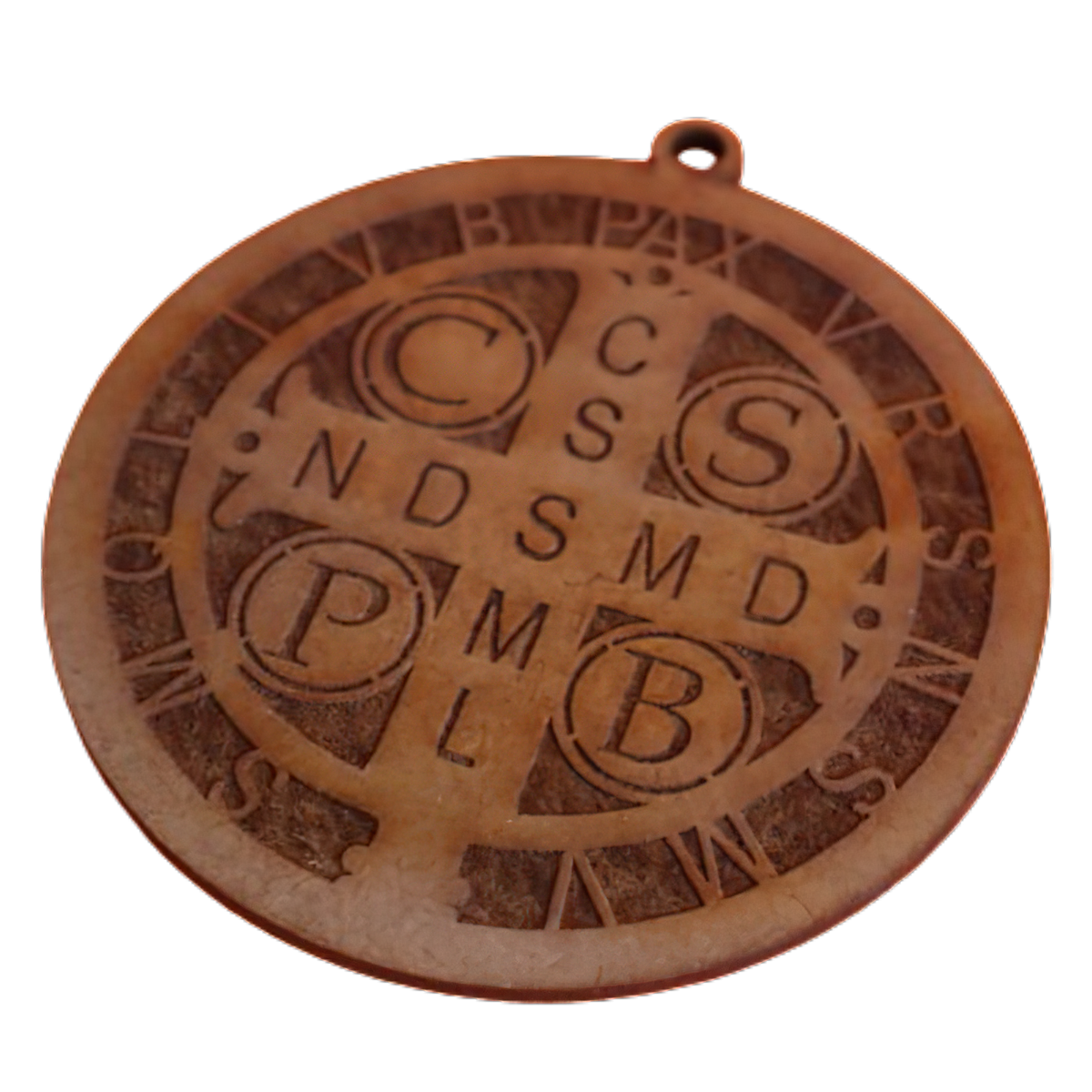 ✨ Medalla de San Benito en MDF ✨ 15pz RB116