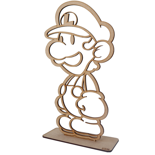 10 Recuerdo Mario Bros Luigui Baby Shower Personalizado Rb06