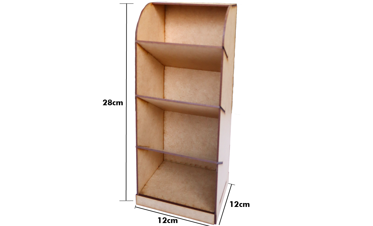 📚✨ Organizador de Escritorio de 3 Niveles en MDF 📚✨ OE01