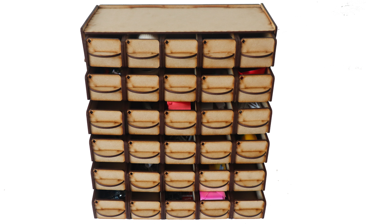 🗃️✨ Organizador de 30 cajones pequeños – Ideal para tornillería, electrónica y manualidades 🔩📎🧷 OE20