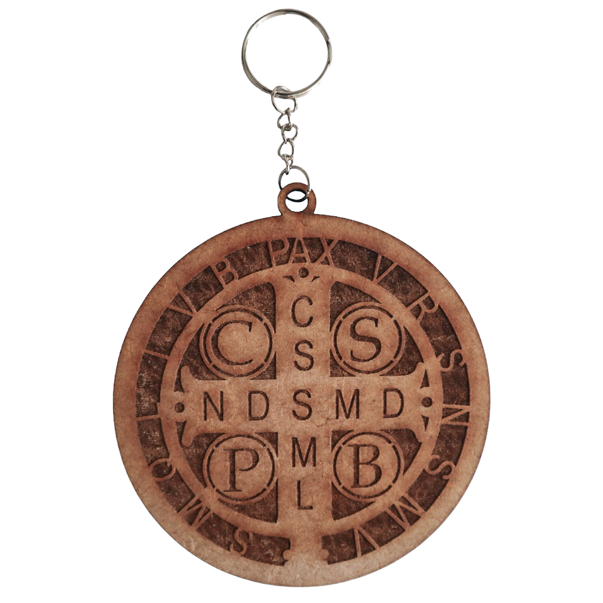 ✨ Medalla de San Benito en MDF ✨ 15pz RB116