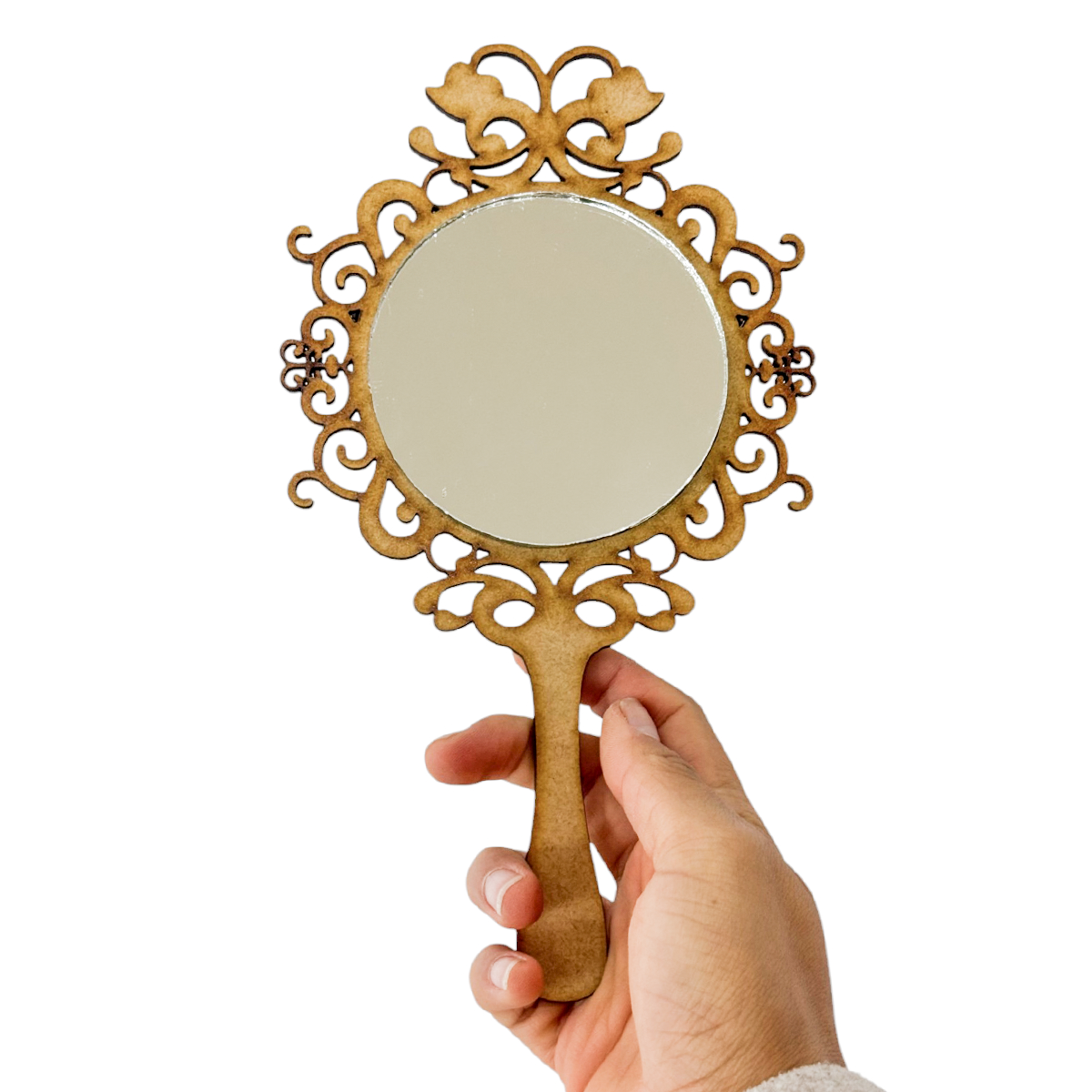 🎁✨ Set de Espejo con Caja Personalizada | Recuerdo de XV Años 💖 5pz RB125